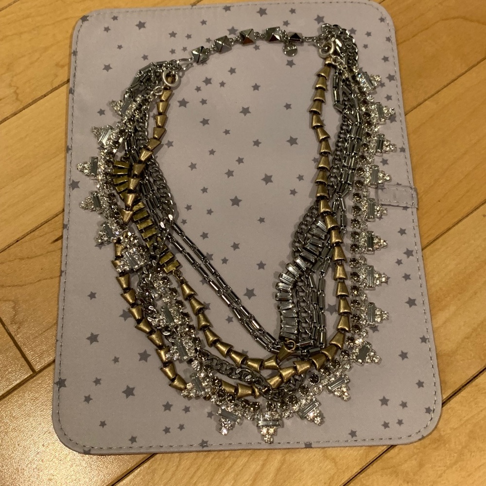 Stella and dot Sutton necklace - mixed metal